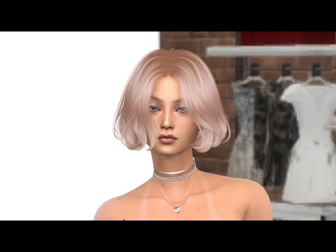 sims custom content download blonde female Marie Wimmer by Bonita100 Cas Video Preview