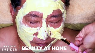 Pro Esthetician Teaches A Plumping Facial | Beauty At Home