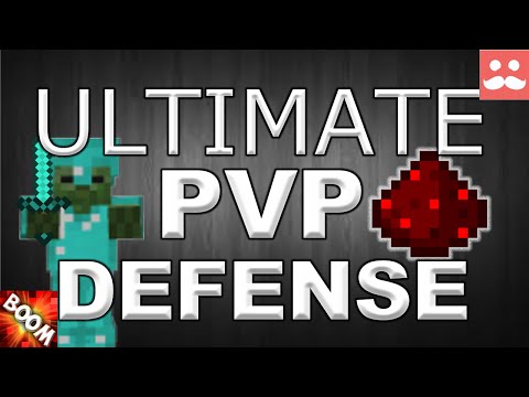 RonnygoBOOM - ULTIMATE PVP DEFENSE STATION! ~A Minecraft PVP TRAP TUTORIAL
