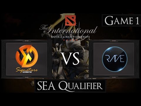Dota 2 The International 2015 Signature Trust vs Rave