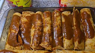 Classic Chicken Enchiladas 20 Minute Dinner! #food #recipe #cooking #fun #foodie 