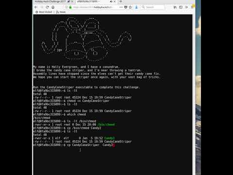 SANS Holiday Hack 2017  CandyCaneStriper -Terminal 3 of 8