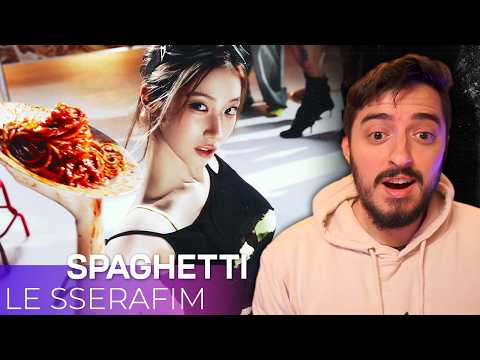 LE SSERAFIM - "SPAGHETTI" (feat. j-hope of BTS) MV | REACTION