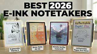 Top E Ink Notetakers By Category for 2026