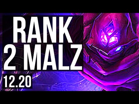 MALZAHAR vs LUCIAN (MID) | Rank 2 Malz, 7/3/9 | TR Grandmaster | 12.20