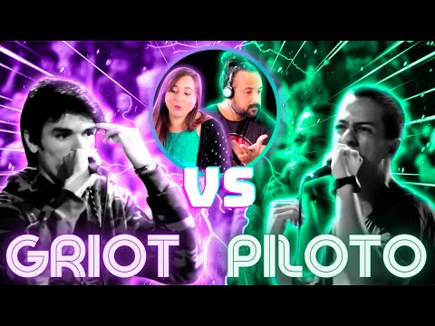 REAGINDO A "PILOTO VS GRIOT" -  BATALHA DA ESCADA | REACT/BREVE ANÁLISE
