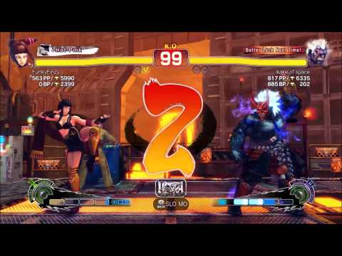 USFIV PC Ranked Replay: Juri vs Oni w. costumes