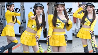 【 みゆしゃん fancam （花乃衣美優さん）マツモトキヨシ レースアンバサダー ITOCHU  IMPUL  】SUPERFORMULA　ピットウォークの模様　2024.10.13