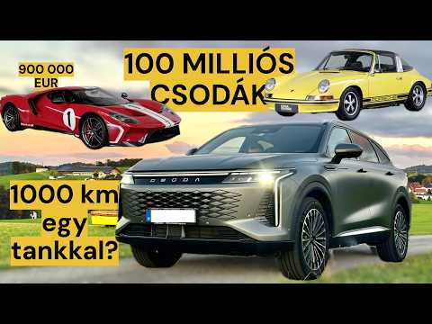 Omoda 9 hatótáv teszt - 100 Milliós autós csodák - DRIVEN special