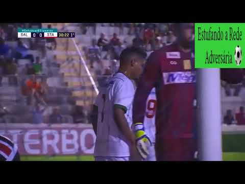 Salgueiro 1 x 1 Santa Cruz   Melhores Momentos HD   Pernambucano 2018 COMPLETO   Salgueiro 1 x 1 San