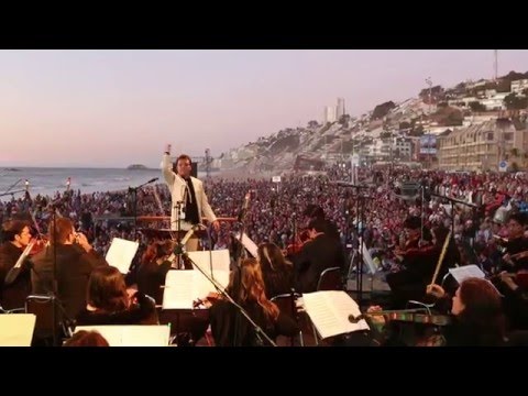USM - Concierto Año Nuevo en playa Reñaca