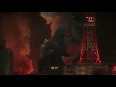 Godzilla Destroying Tokyo Sapporo Tv Tower