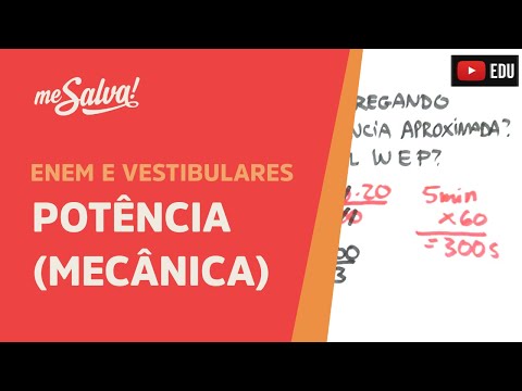 Me Salva! ENE03 - Potência (mecânica)