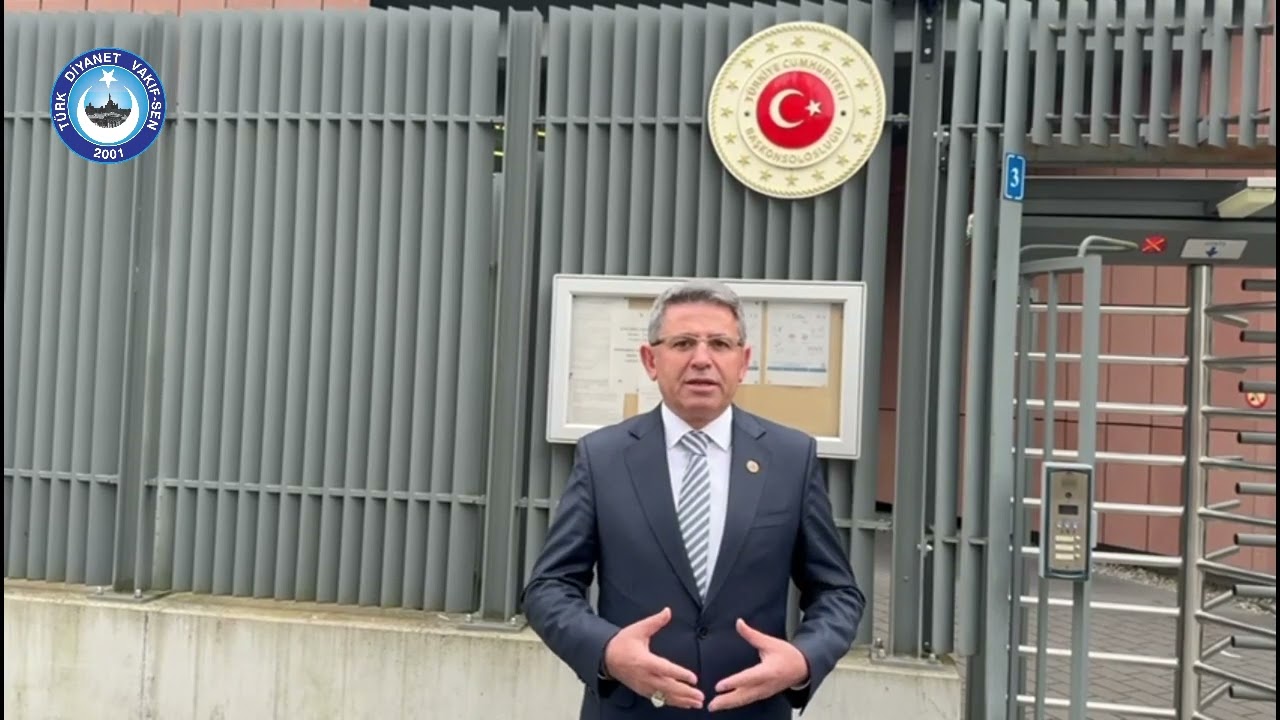 TÜRK DİYANET VAKIF SEN GENEL BAŞKAN YARDIMCISI AVRUPA’DA!