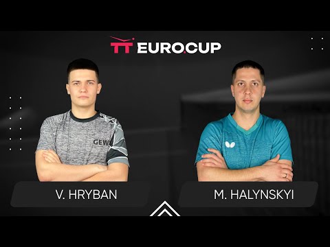 20:05 Vadym Hryban - Mykola Halynskyi 02.06.2025  TT Euro.Cup Ukraine Elite TABLE 3
