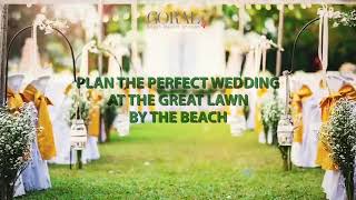 Plan the perfect wedding at the Great Lawn by the Beach
