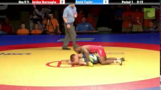 74 KG Finals (1 of 2) - Jordan Burroughs vs. David Taylor