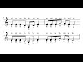 097-Kring kring kring ada sepeda music sheet