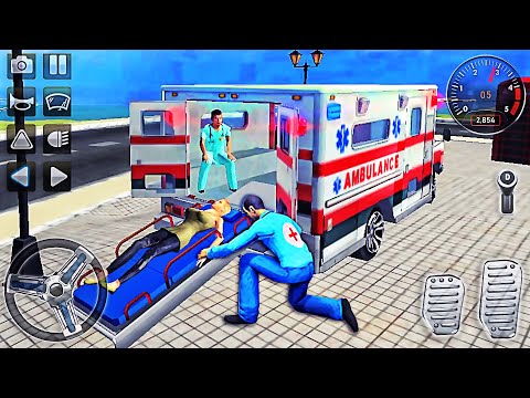 Beach Guard Ambulance Drive & Helicopter Rescue Flight - Best Android GamePlay #2