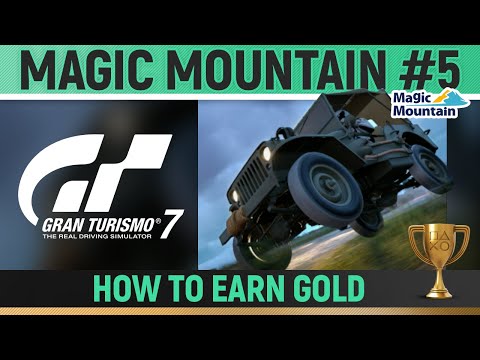 Gran Turismo 7 - Jeep Night Safari - Magic Mountain 🏆 How to Earn Gold Guide