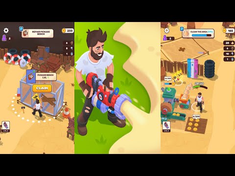 Wasteland Life: Survival Idle - Gameplay Mobile Game Walkthrough All Levels Android Ios Part 1 - YouTube