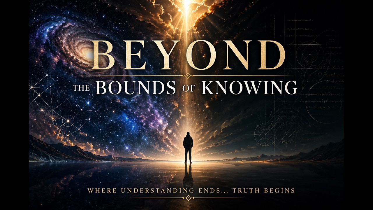 Beyond the Bounds of Knowing — a journey where thought ends… and awareness begins.