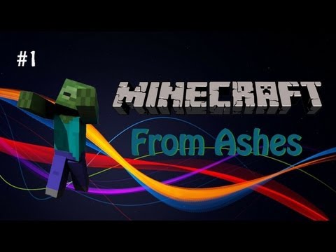 "All Alone!" - From Ashes Ep. 1 - Minecraft Complete the Monument