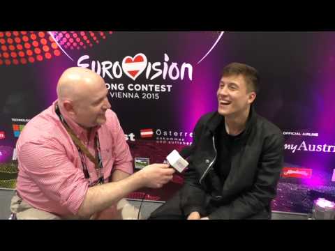 Eurovision Ireland interviews Loïc Nottet from Belgium in Vienna at Eurovision 2015
