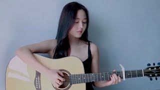 Download lagu Sam kim - mama don't worry guitar [cover. Jiyeon] mp3