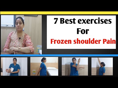 7 best exercises for Frozen Shoulder Pain Relief | how to fix shoulder pain by Pain Specialist |