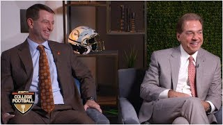 Alabama's Nick Saban, Clemson's Dabo Swinney ready for fourth CFP showdown | College Football Sound