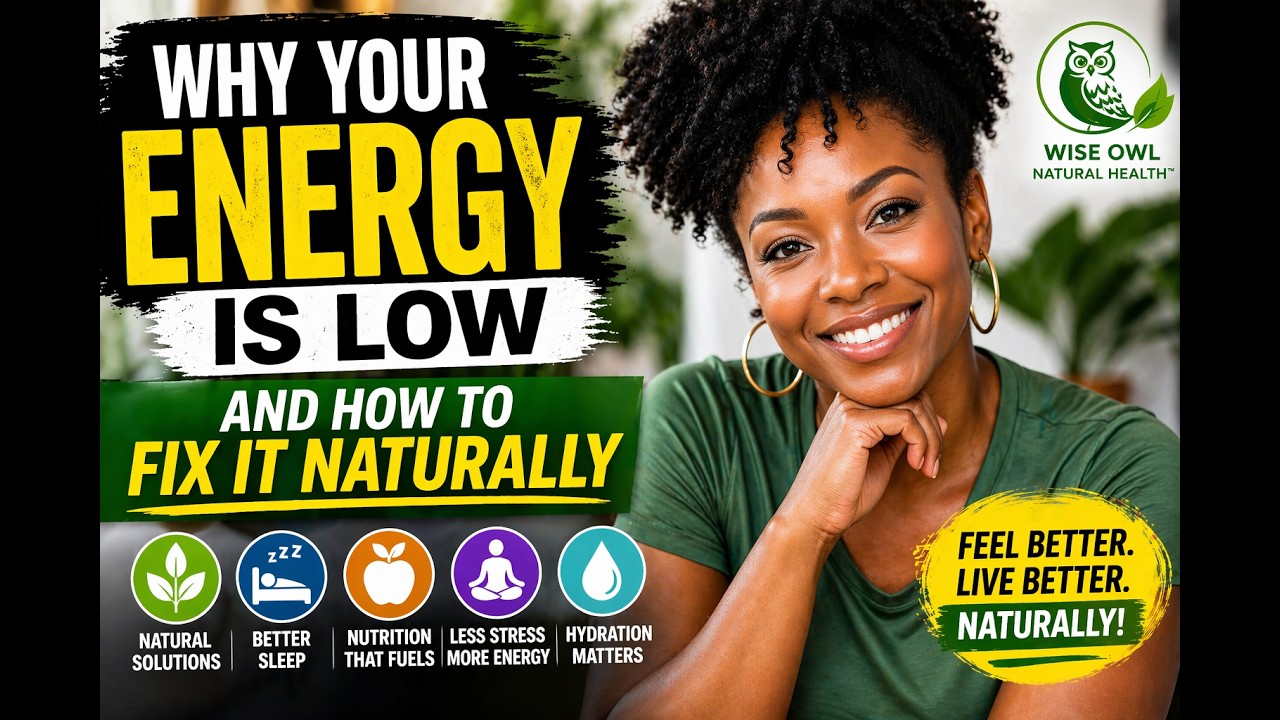 Why Your Energy Is Low And How to Fix It Naturally