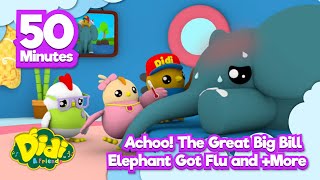 Download lagu Popular Story For Kids | Achoo! The Elephant Got Flu and  More | Didi & Friends English mp3