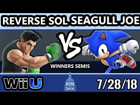 DTC 2 Smash 4 - Reverse Sol (Little Mac) Vs. Seagull Joe (Sonic) - Wii U Winners Semis