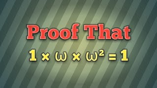 product of cube root of unity | proof | properties of cube roots | urdu/hindi