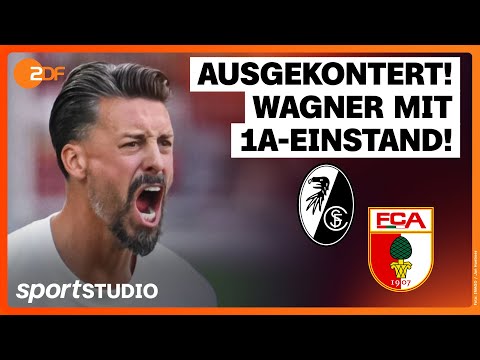 SC Freiburg – FC Augsburg | Bundesliga, 1. Spieltag 2025/26 | sportstudio
