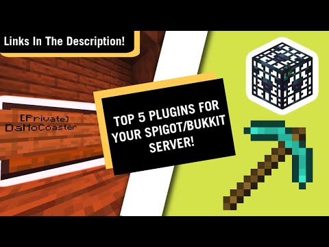 Top 5 Minecraft Plugins In 2021 | Survival Multiplayer Servers in 1.17.1 (Aternos & Minehut)