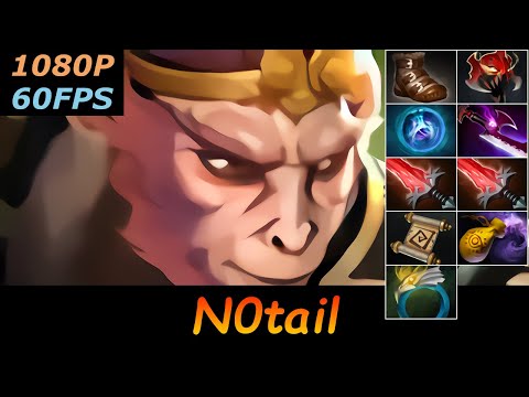 Dota 2 N0tail Monkey King Pro Top MMR 21/5/17 Ranked Full Gameplay