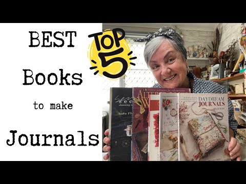 My 5 Favorite Art Journal books | Best books for junk journaling, collage art & mixed media