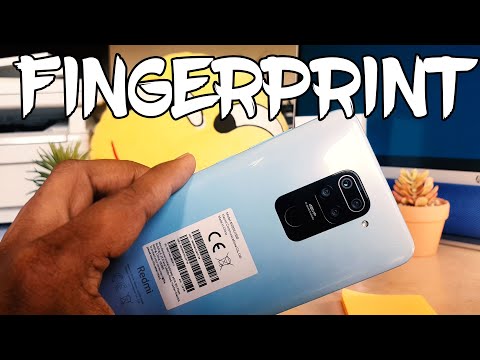 How to setup Fingerprint on XIAMO Redmi Note 9