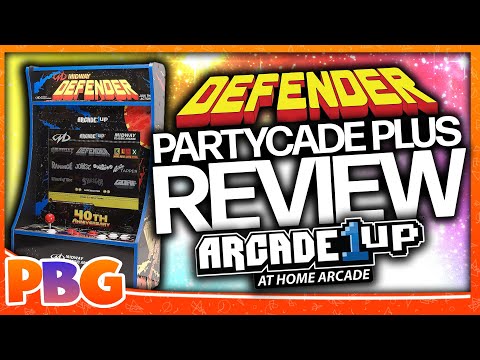 Arcade1Up Defender  PartyCade “PLUS” Review! Papa Brad's Gaming