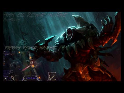 High elo Rengar montage "Outplays, Pentakill, One Shot, Double Jump"