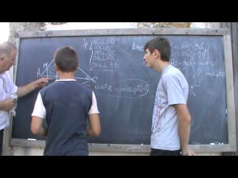 2. Bazele Matematicii: Lectia 60 - Discutie practica cu 2 elevi despre materia clasei a 7-a 2/6