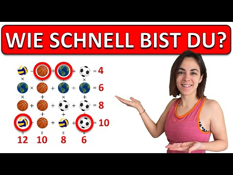 🚀🚀🚀 Berechne den Wert der Bälle! | Mathe Rätsel Gleichungssystem