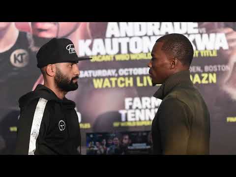 Kid Galahad vs Toka Khan Clary Intense Face Off