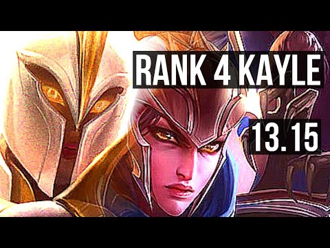 KAYLE vs QUINN (TOP) | Rank 4 Kayle, 2/1/5 | NA Grandmaster | 13.15