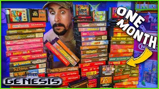 What ONE MONTH of COLLECTING Looks Like 😱 Massive Game Room FILLED with THOUSANDS of RETRO GAMES