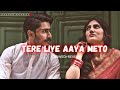 Tere Liye Aaya Meto Tere Sang Jana Slowed Reverb Lofi Song Status Video Viral Trending