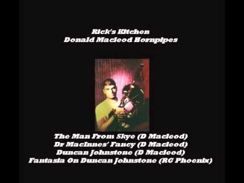 Donald Macleod Hornpipes: The Man From Skye/Dr Macinnes' Fancy/Duncan Johnstone