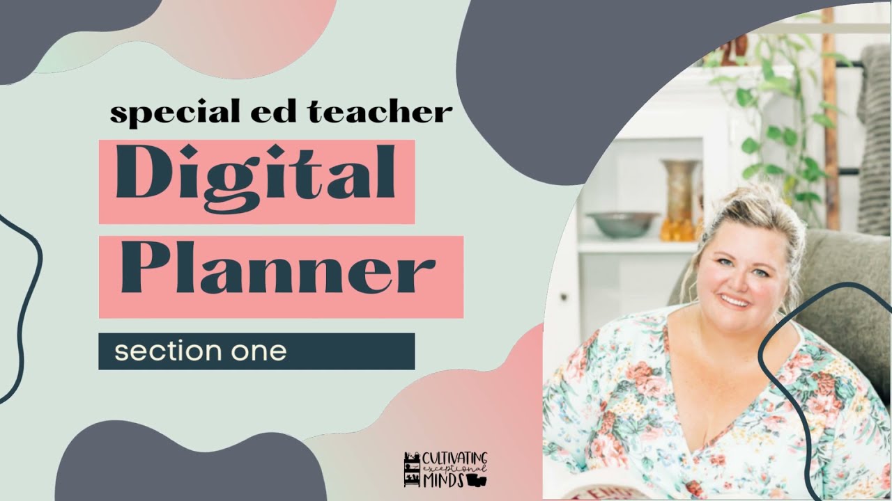 The Exceptional Digital Planner For Teachers- The Caseload Section
